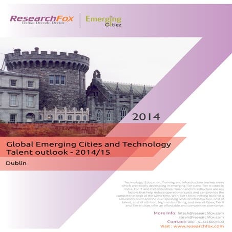 Emerging City Report - Dublin (2014)