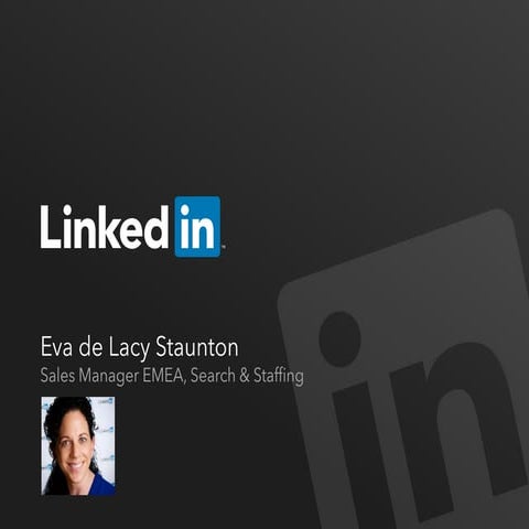LinkedIn Workshop for Search and Staffing Professionals