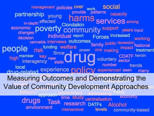‘Measuring Outcomes and Demonstrating the Value of Community Development Approaches’
