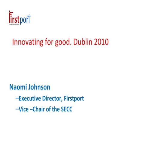 George Lee, LEDP (Limerick Enterprise Development Partnership) | PPT