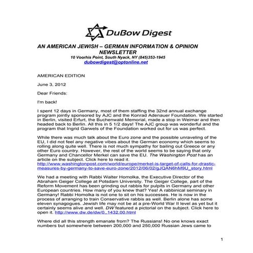 Du bow digest american edition june 3,2012