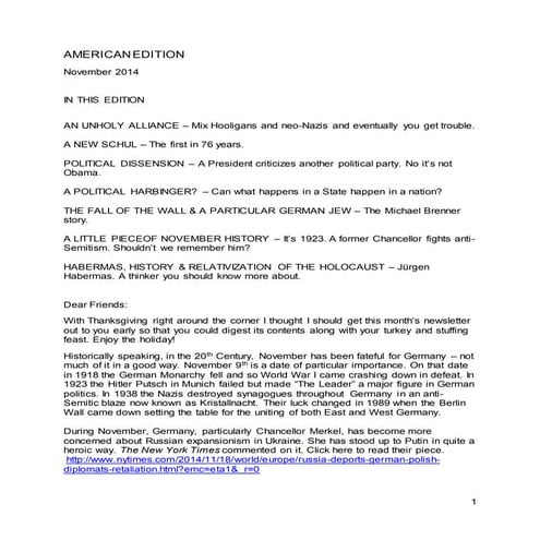 Du Bow Digest American Edition November 2014