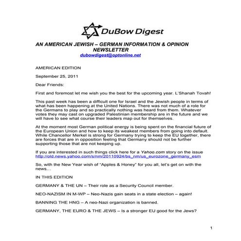 Du bow digest american edition september 25, 2011