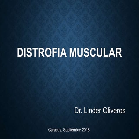 Distrofia muscular de duchenne | PPTX