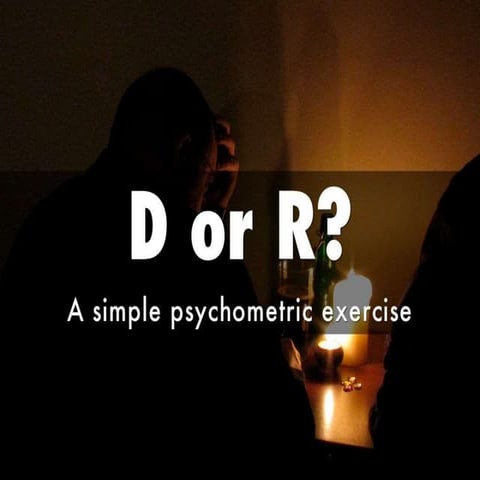 Duck or rabbit- A simple psychometric test | PPTX