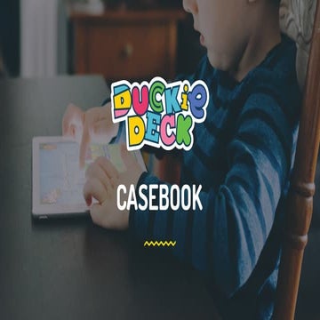 Duckie Deck dla Play-Doh - case study | PDF