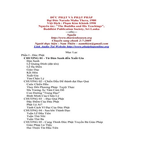 Đức Phật và Phật Pháp