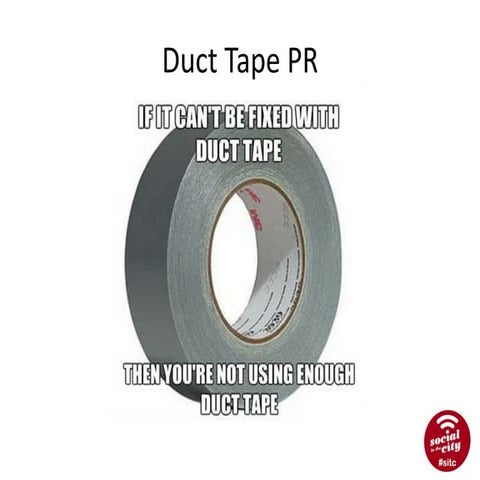 Duct Tape PR - CIPR Scotland Social in the City Talk