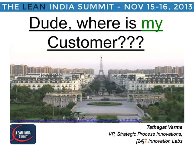 Dude, where is my Customer?