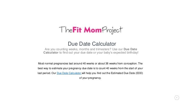 Edd Chart Pregnancy