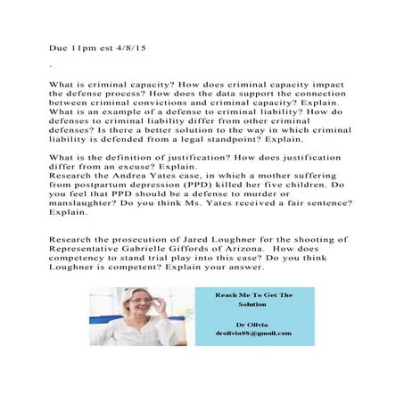 Due 11pm Est 4815 What Is Criminal Capacity How Does Crim docx