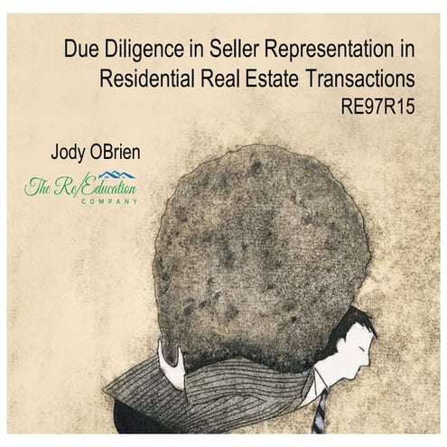 MA CEU Due Diligence in Seller Representation 
