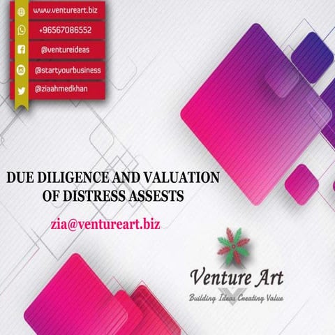 Due Diligence and Valuation of Distress Assets