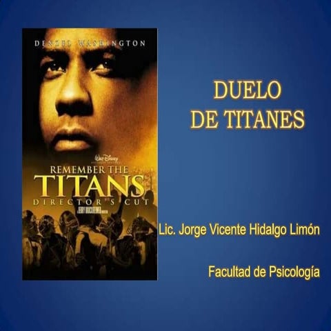 Cine Forum Remember the Titans