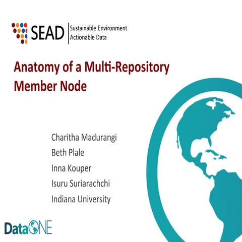 SEAD: Anatomy of a multi-repository member node