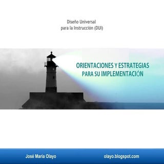 Dui. orientaciones y estrategias.