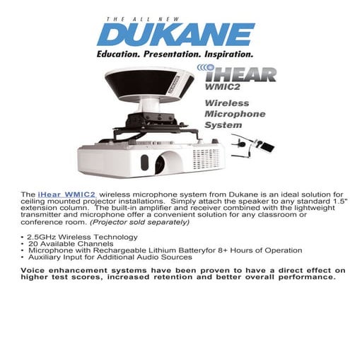 Dukane audio enhancement | PDF