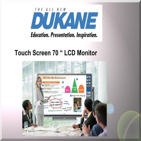 Dukane lcd monitor | PPT