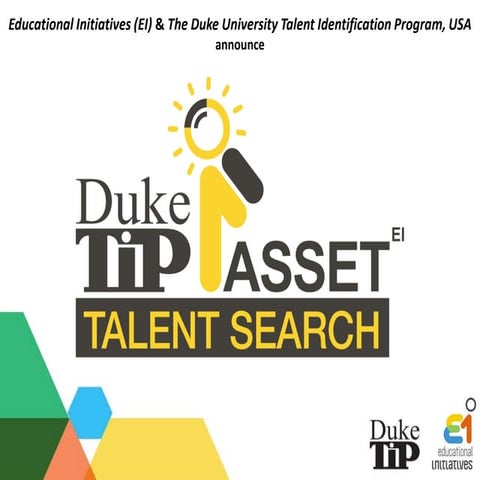 Duke TIP ASSET Talent Search