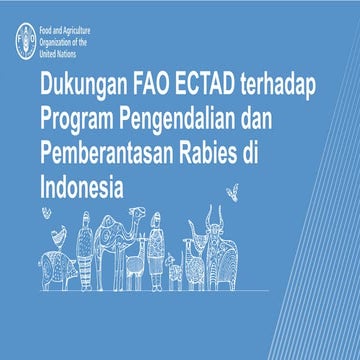 Dukungan FAO ECTAD terhadap Program Pengendalian dan Pemberantasan ...
