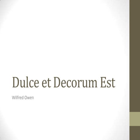 Dulce et decorum est (l101552's conflicted copy 2012 11-10)