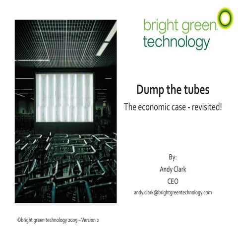 Dump The Tubes   The Economic Case For Led Backlighting   Revised