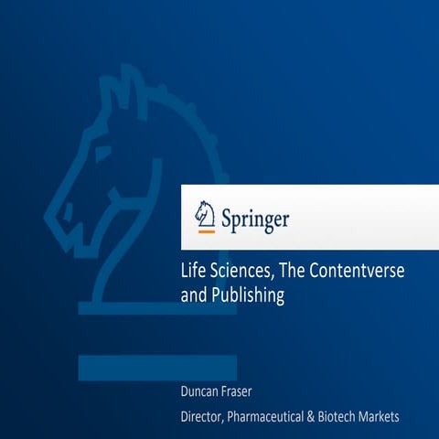 ICIC 2014 The Future of Pharmaceutical and Life Science Publishing Industries 