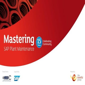 Duncan Mills Mastering SAP PM 2011