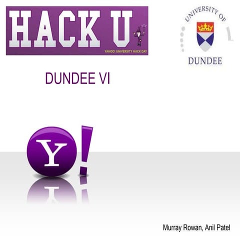 Dundeeunihack2012