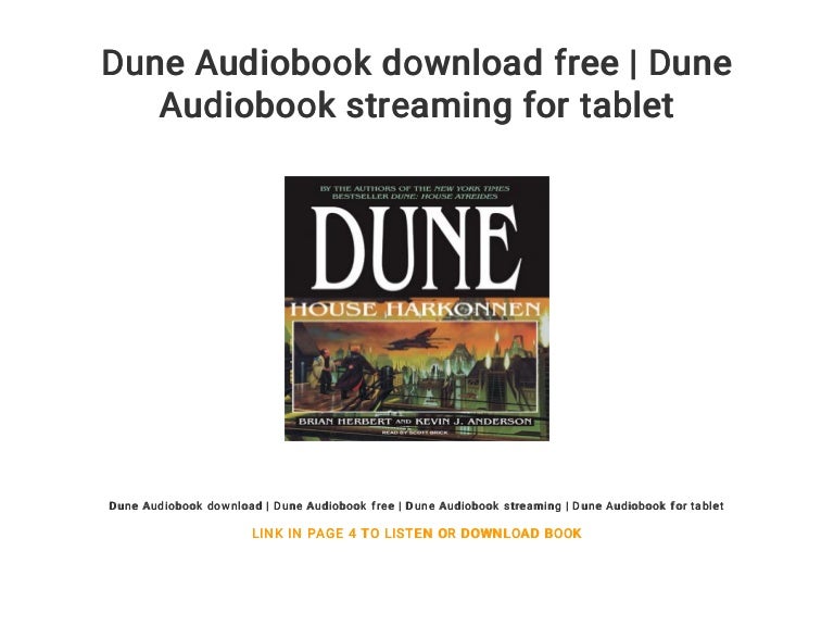 dune audiobook full dune audiobook full
