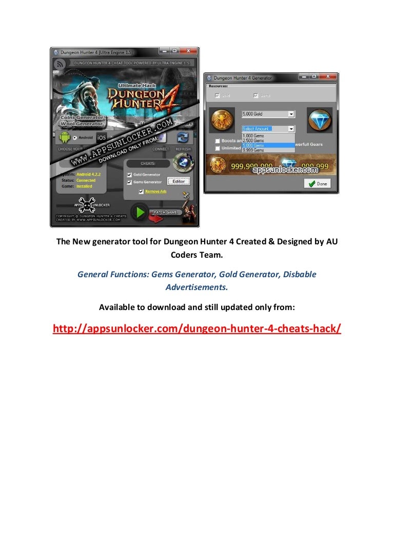 dungeon hunter 4 cheat engine dungeon hunter 4 cheat engine