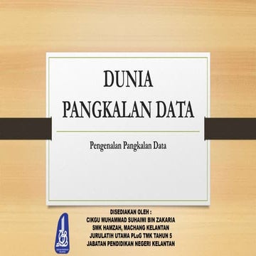 Dunia pangkalan data