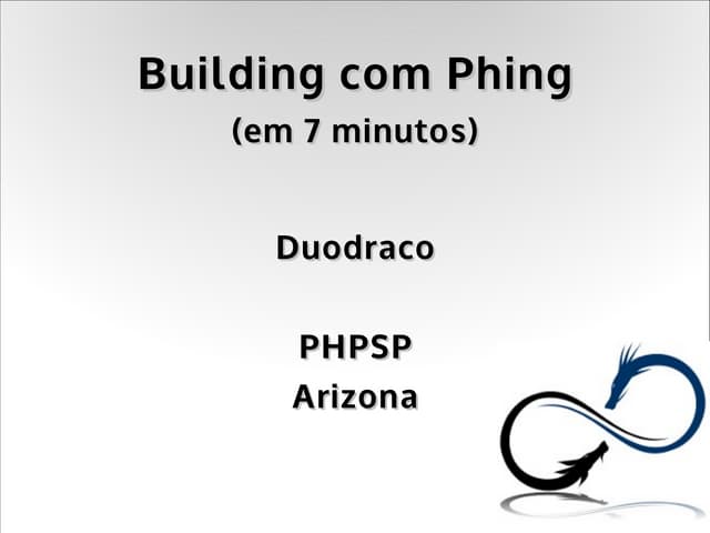 Building com Phing - 7Masters PHP
