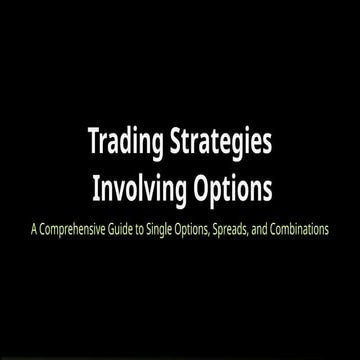 Options Strategy Chart | PDF