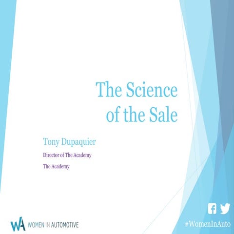 Women In Automotive Dec 2017 - Tony Dupaquier 