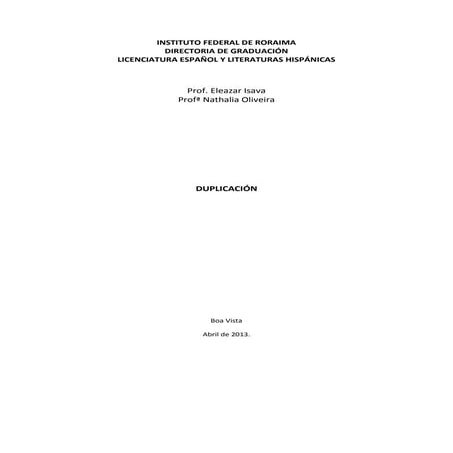 Duplicación de Palabras