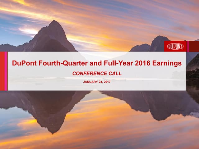 Du pont 4q16_slides_final