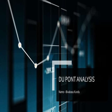 Du pont analysis