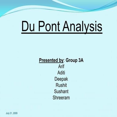 Du Pont Presentation