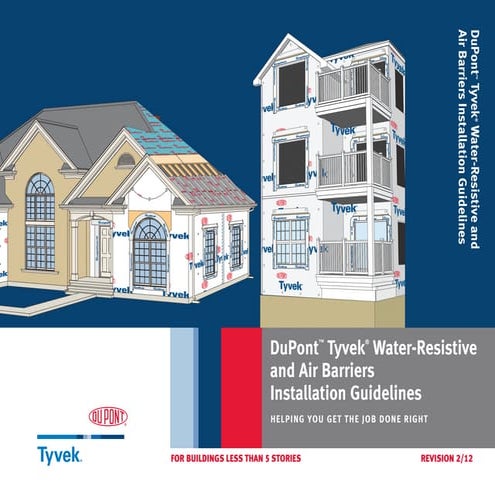 Dupont Tyvek Installation Guide