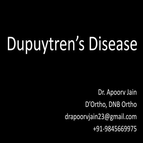 Dupuytrens Contracture