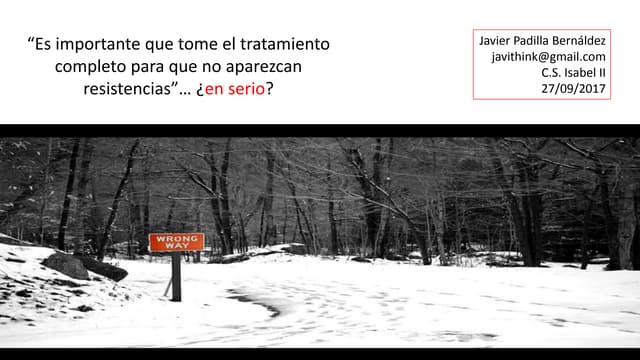 Duración del tratamiento antibiótico