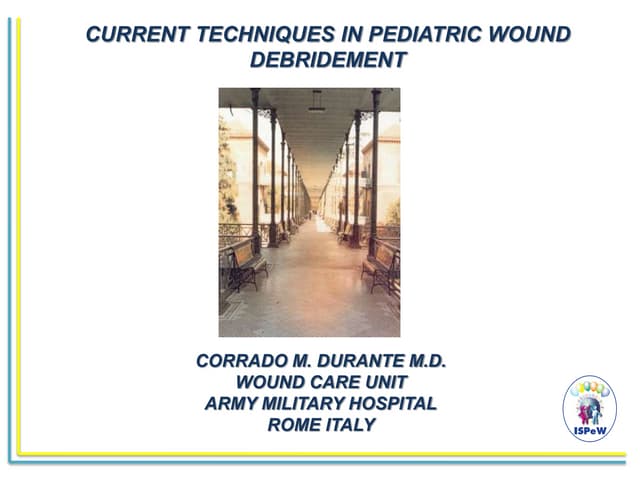 Current Techniques in Pediatric Wound Debridement