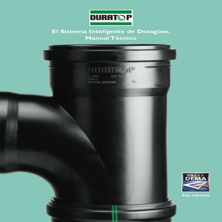 Duratop. El Sistema Inteligente de Desagües. Manual Técnico