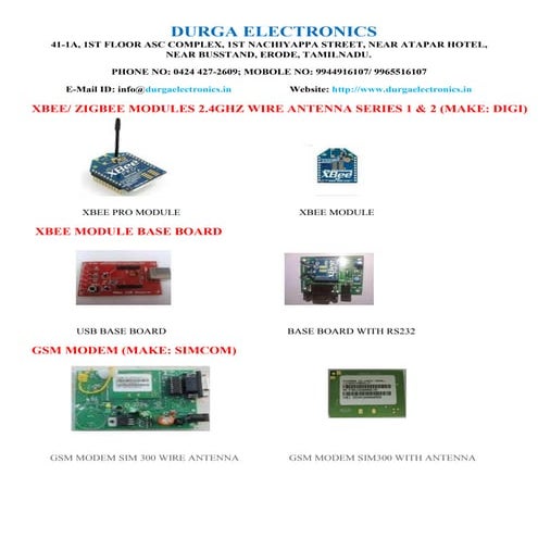  EMBEDDED PROJECTS BASED COMPONANTS