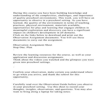 During this course you have been building knowledge and understandin.docx