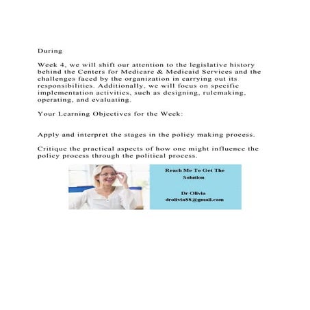 DuringWeek 4, we will shift our attention to the legislative.docx