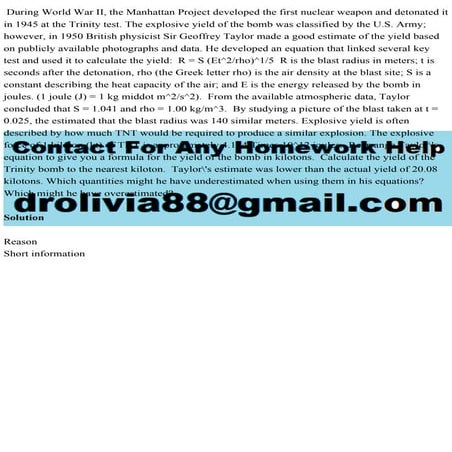 During World War II, the Manhattan Project developed the first nuclea.pdf