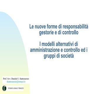 Prof. Avv. Daniele U. Santosuosso -...