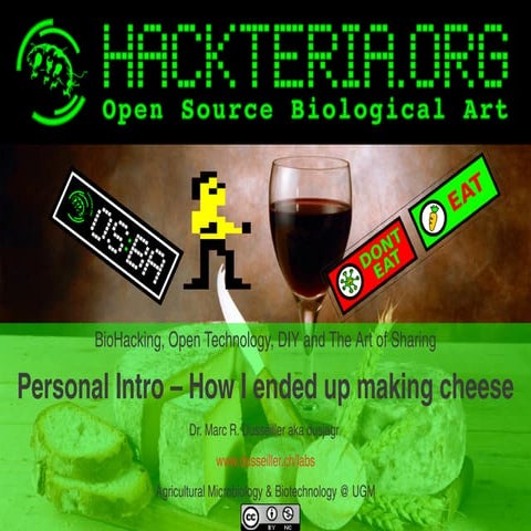 BioHacking, Open Technology, DIY and The Art of Sharing @ UGM, Yogya